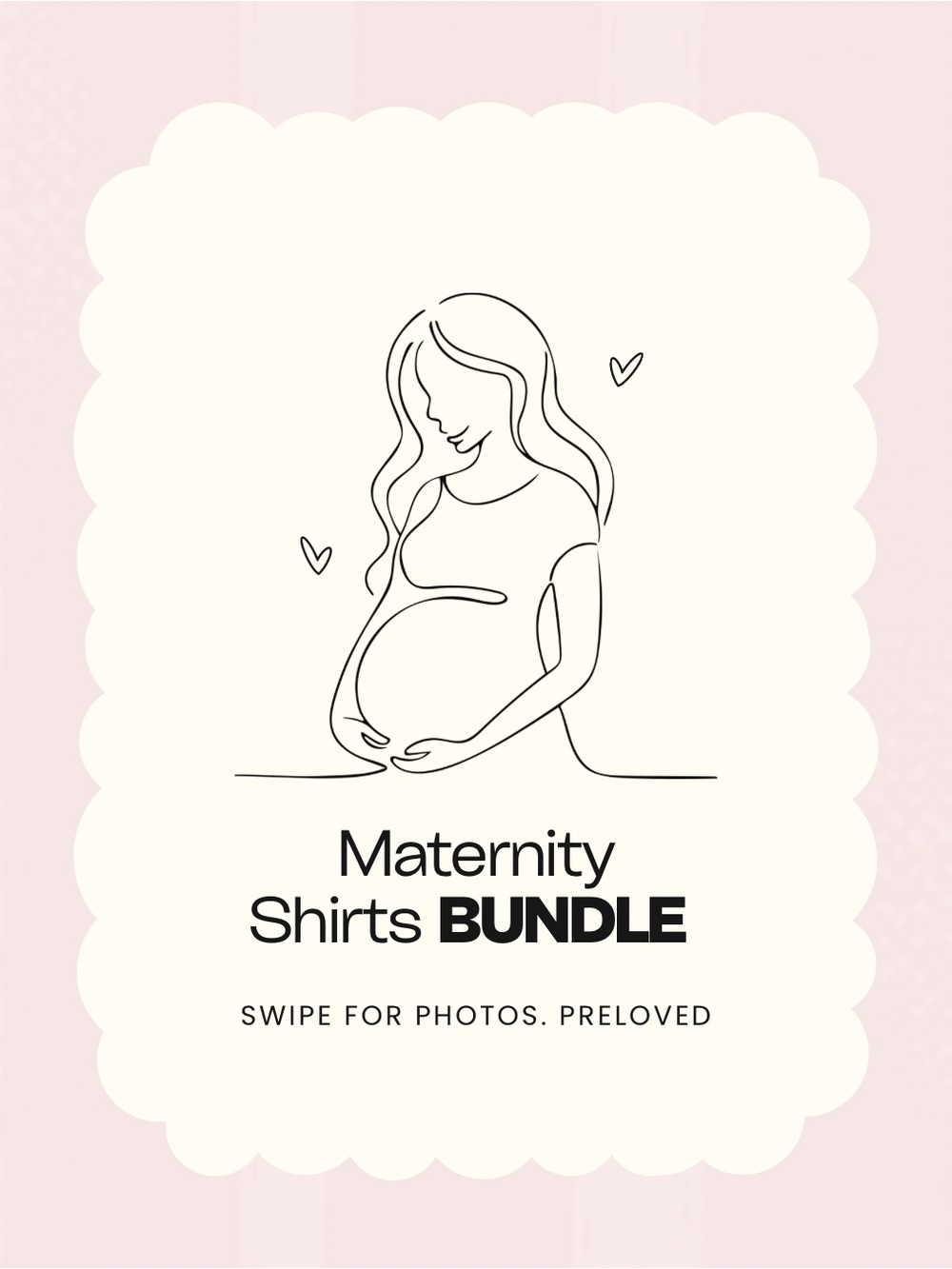 Maternity Shirts Bundle (5 pieces)